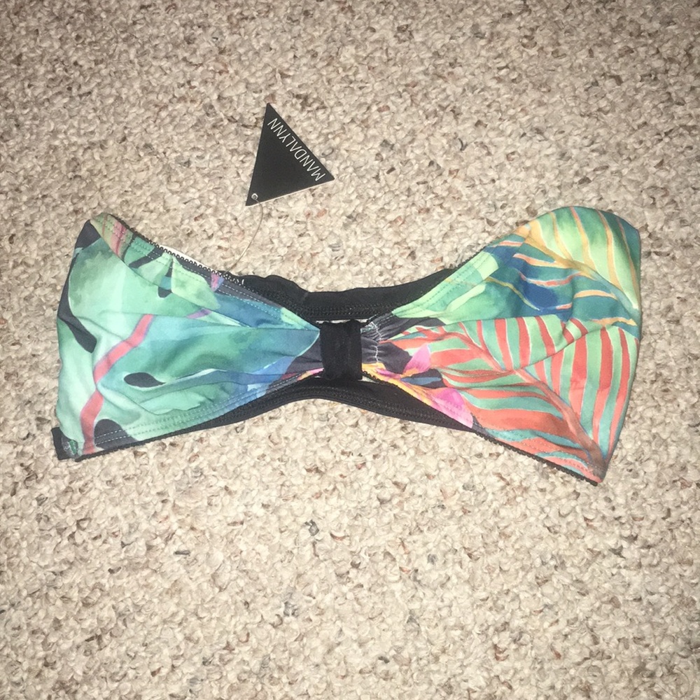 Strapless mandalynn top